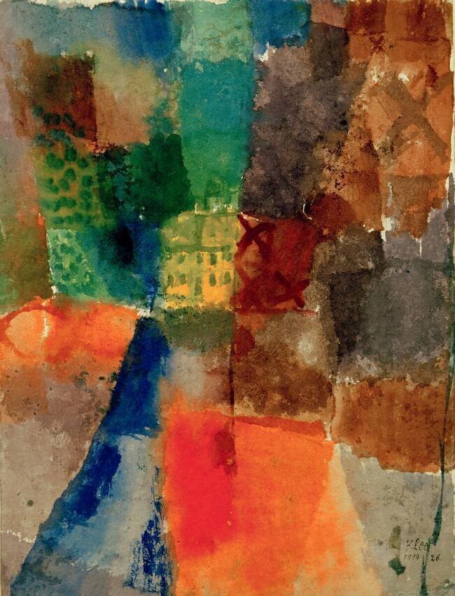 La Maison jaune Paul Klee