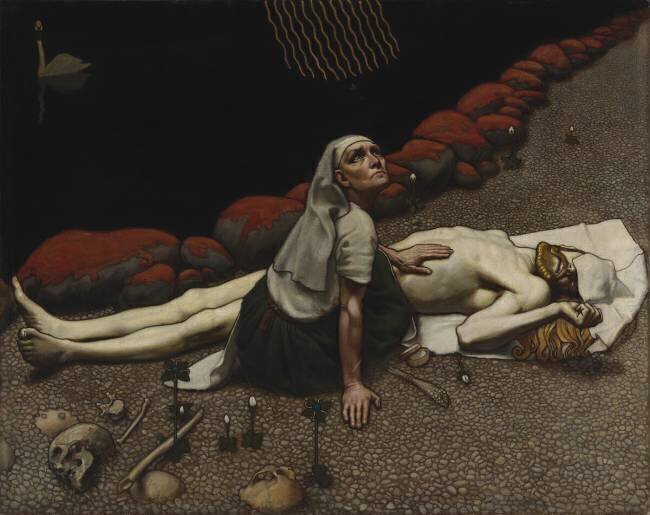 La mère de Lemminkainen Akseli Gallen-Kallela