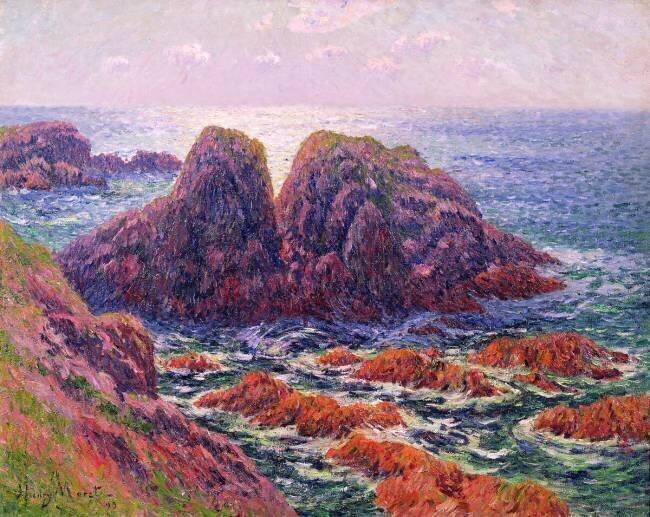 La mer au Finistère Henry Moret