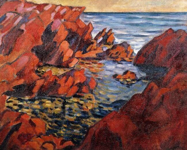 La mer à Agay Louis Valtat