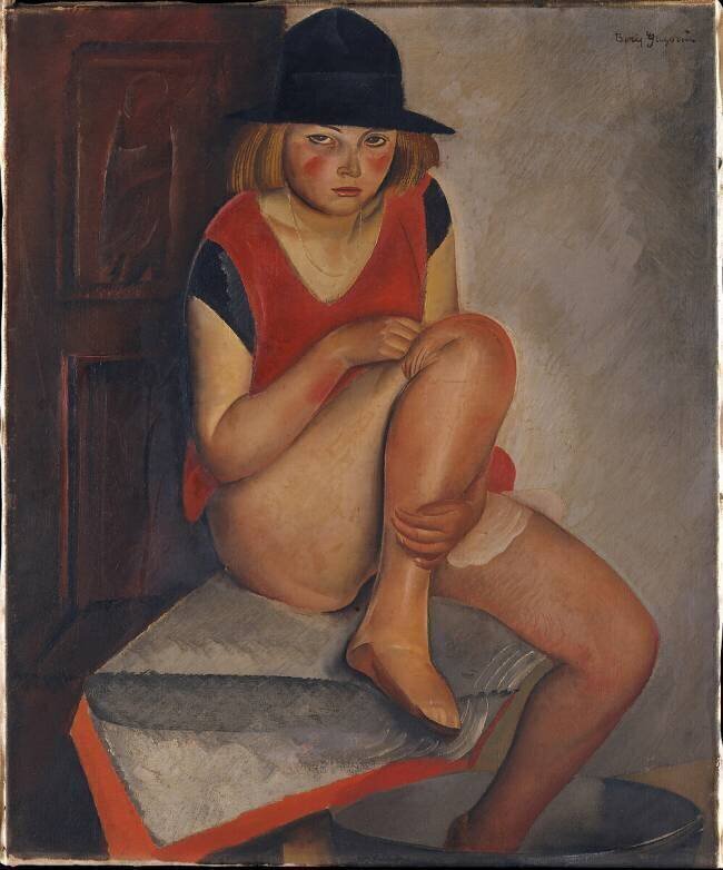 La modèle Boris Dmitrievich Grigoriev