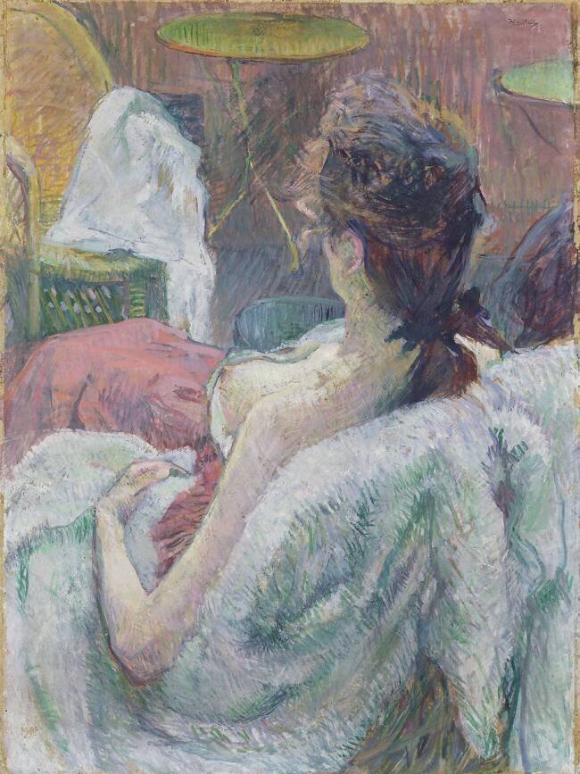 La Modèle au Repos Henri de Toulouse-Lautrec