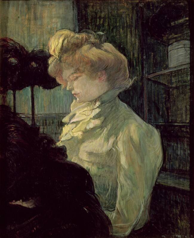 La Modiste Henri de Toulouse-Lautrec