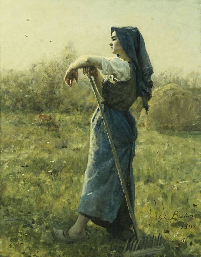 La moissonneuse Jules Breton