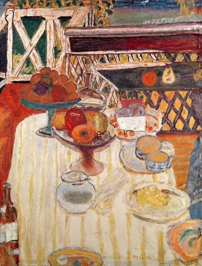 La nappe blanche Pierre Bonnard