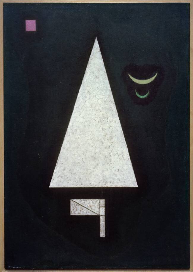 La netteté du blanc Wassily Kandinsky