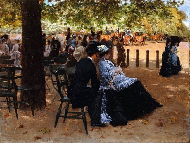 La Piste de Course Giuseppe de Nittis