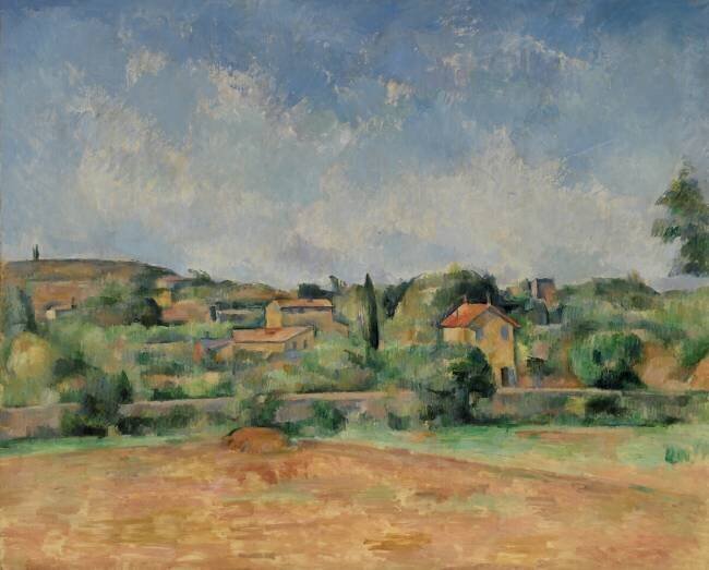 La plaine de Bellevue Paul Cézanne