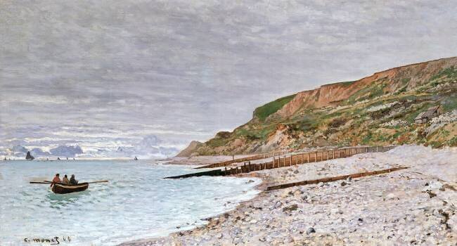 La Pointe de la Heve Claude Monet