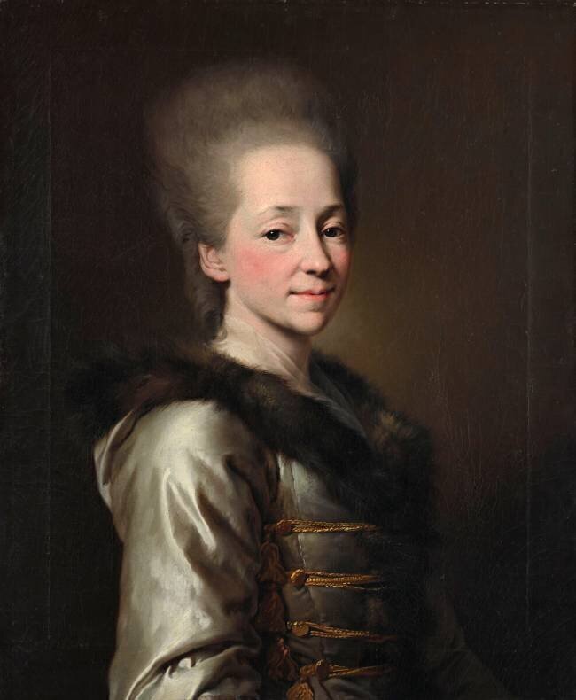 La princesse Maria Palovna Narychkine, Hôtesse de Diderot en Russie Dmitri Levitski