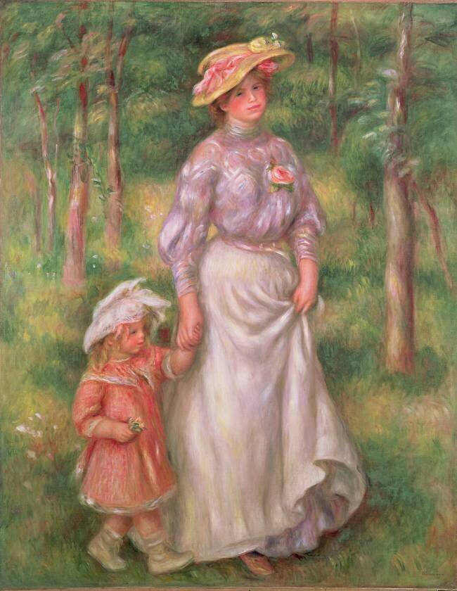 La Promenade Auguste Renoir