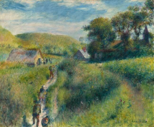 La récolte des moules Auguste Renoir