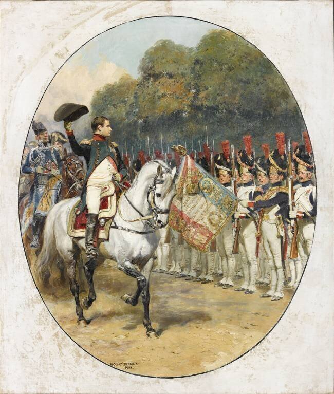 La revue en 1810 Edouard Detaille