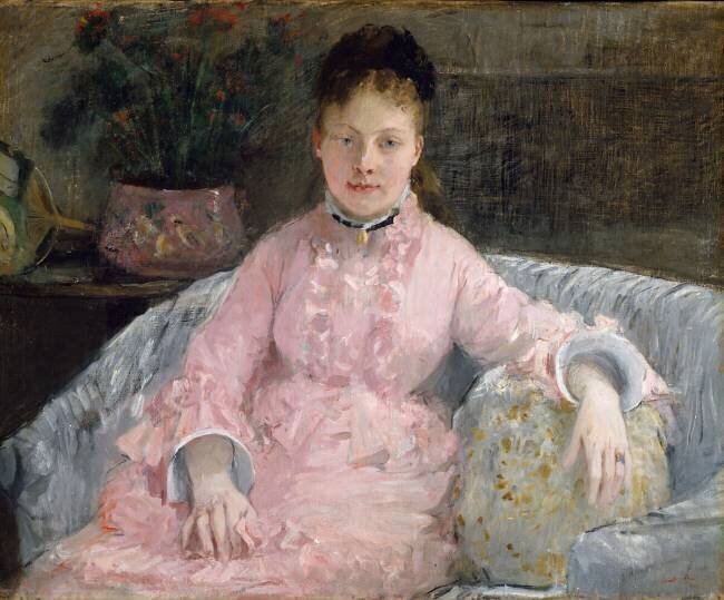 La robe rose Berthe Morisot