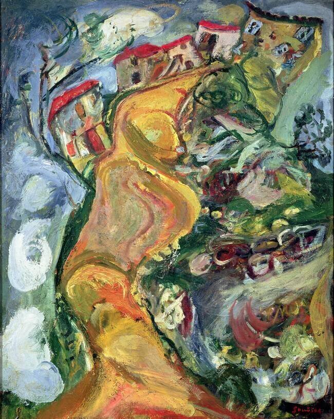 La route de Cagnes Chaïm Soutine