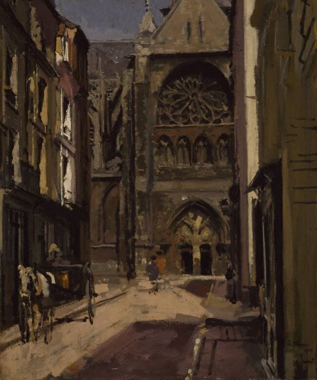 La Rue Pecquet Walter Richard Sickert