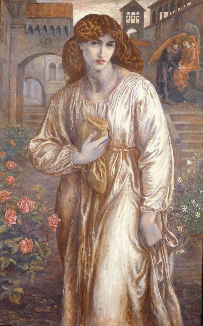 La Salutation Dante Gabriel Rossetti