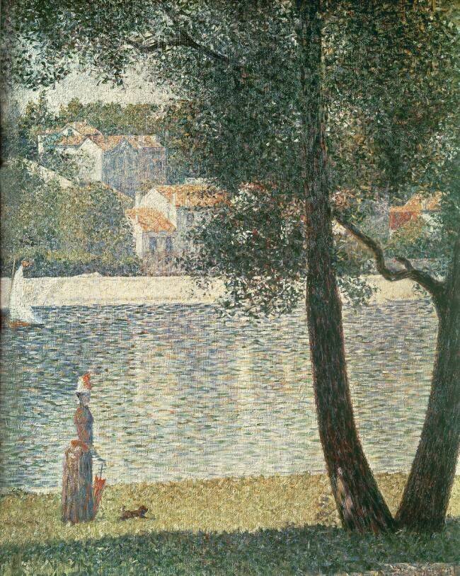 La Seine à Courbevoie Georges Seurat