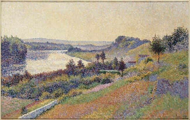 La Seine à Herblay Maximilien Luce