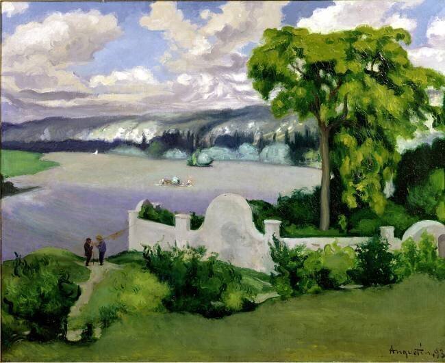 La Seine près de La Roche Guyon Louis Anquetin