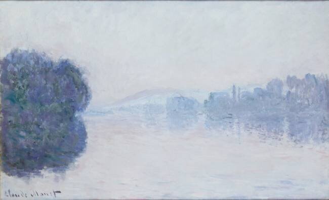 La Seine près de Vernon Claude Monet