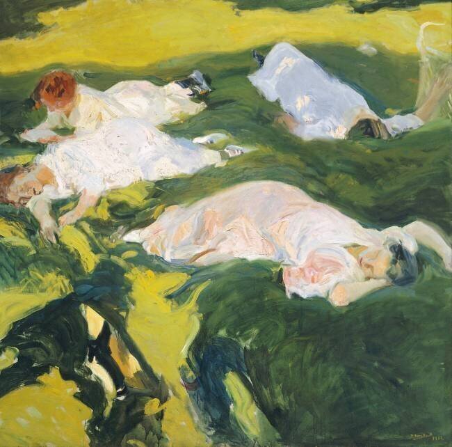 La sieste Joaquin Sorolla y Bastida