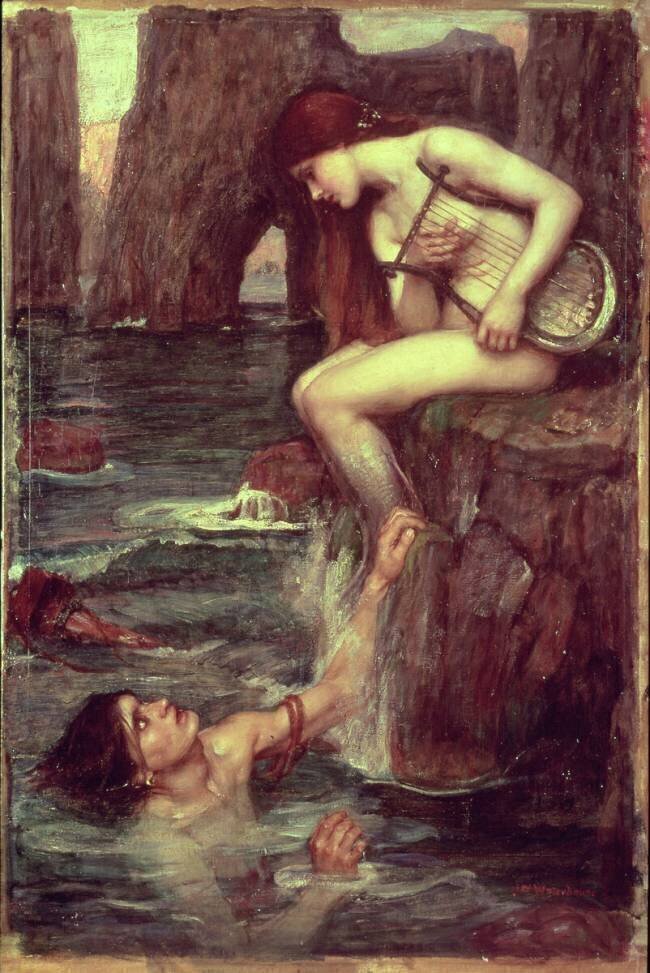 La Sirène John William Waterhouse