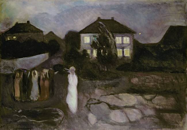 La tempête Edvard Munch