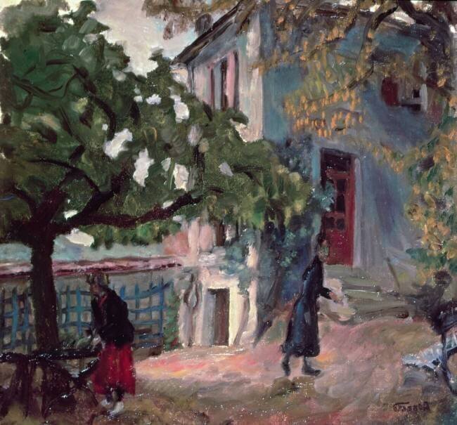 La Terrasse Pierre Bonnard