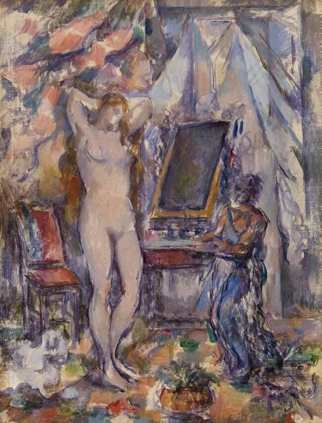 La Toilette Paul Cézanne