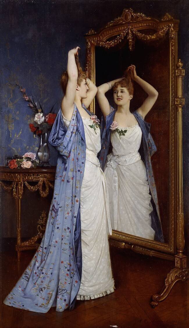 La Toilette Auguste Toulmouche
