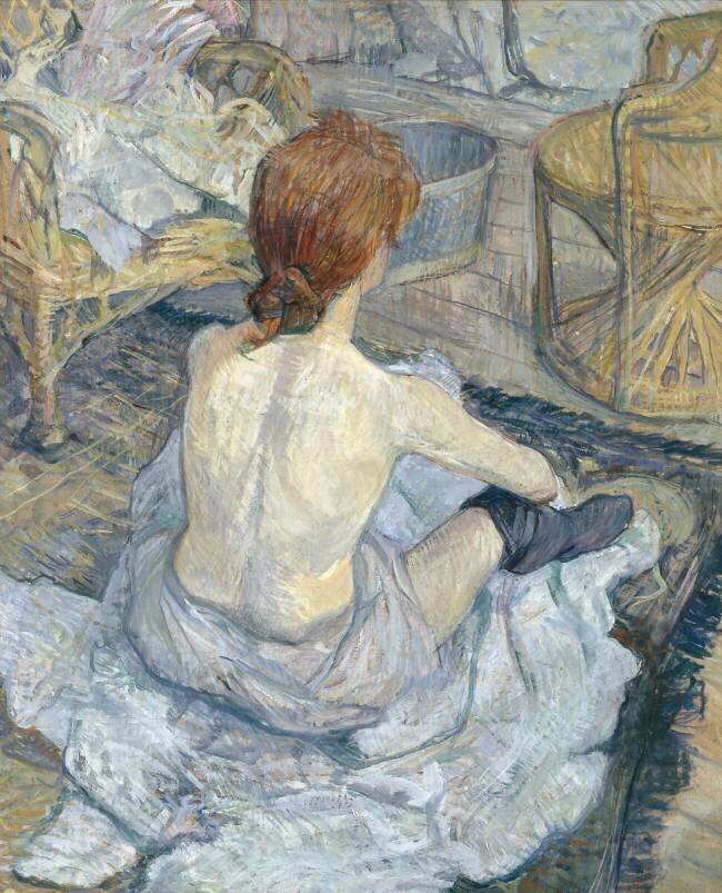 La toilette Henri de Toulouse-Lautrec
