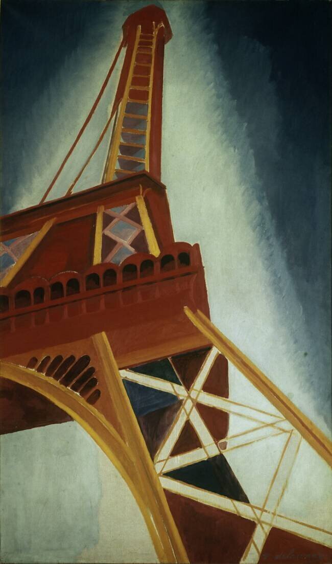 La Tour rouge Robert Delaunay