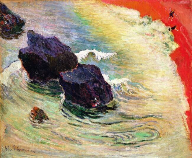 La Vague Paul Gauguin