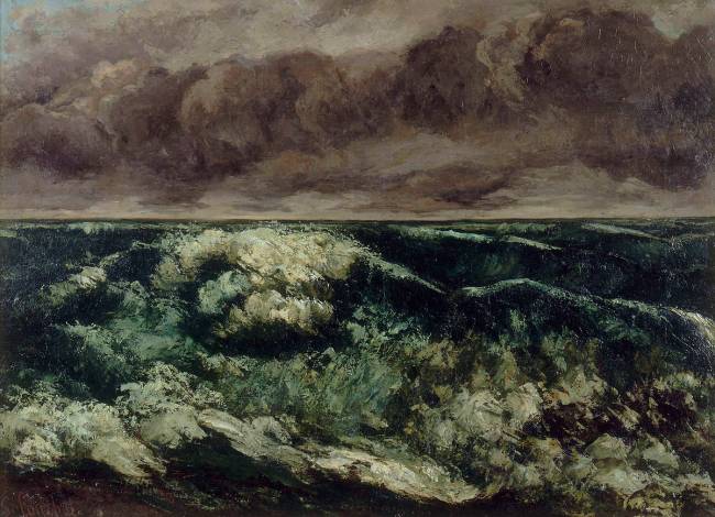 La Vague Gustave Courbet