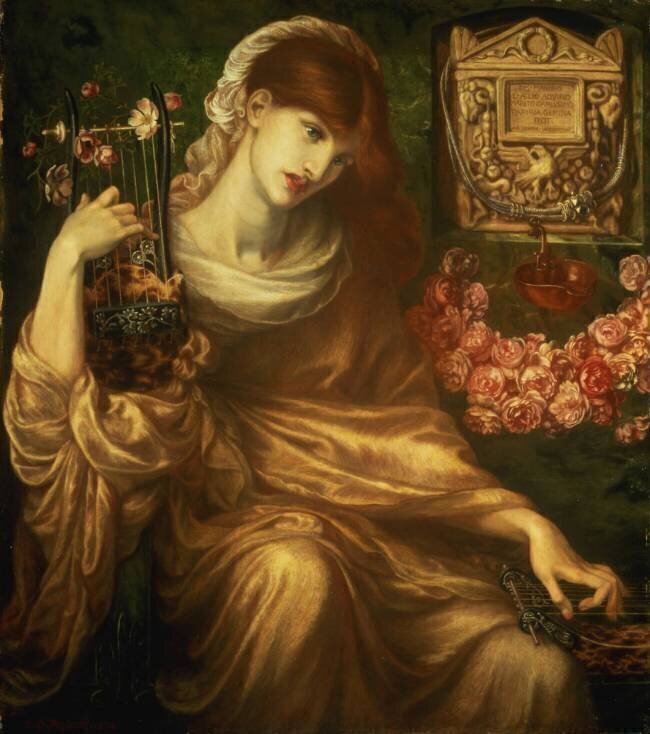 La veuve romaine Dante Gabriel Rossetti