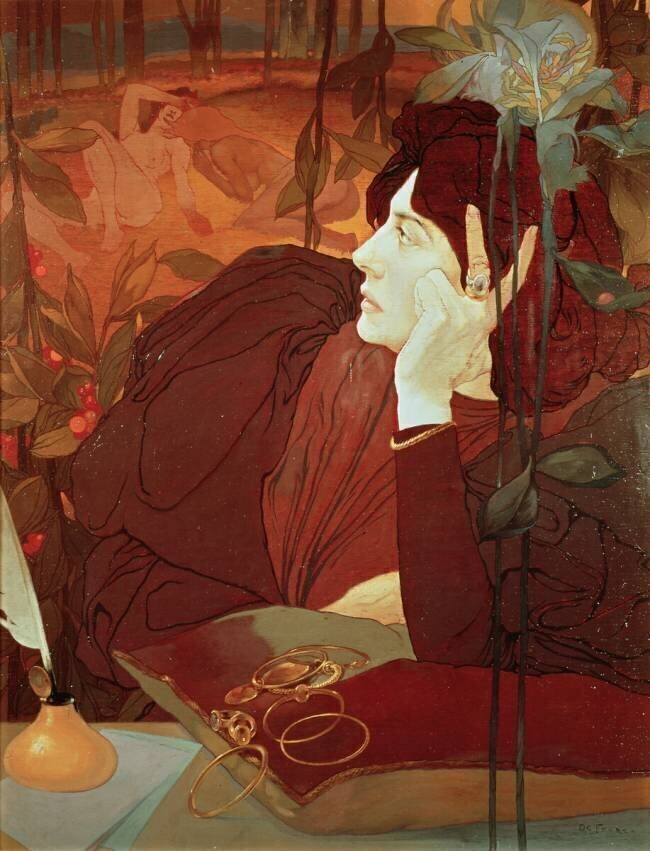 La voix du mal Georges de Feure