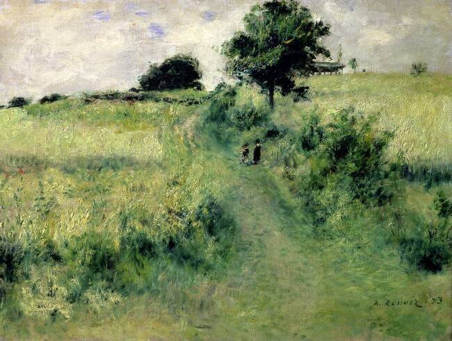 L'abreuvoir Auguste Renoir