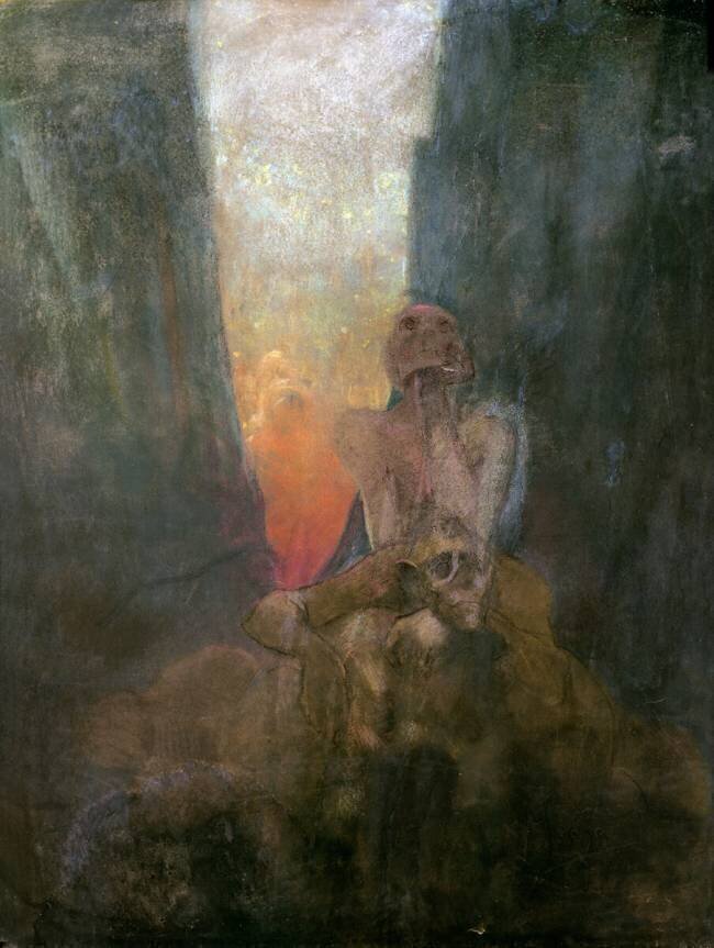 L'abysse Alfons Mucha