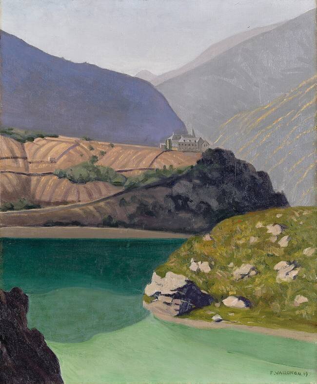Lac de Géronde Félix Vallotton