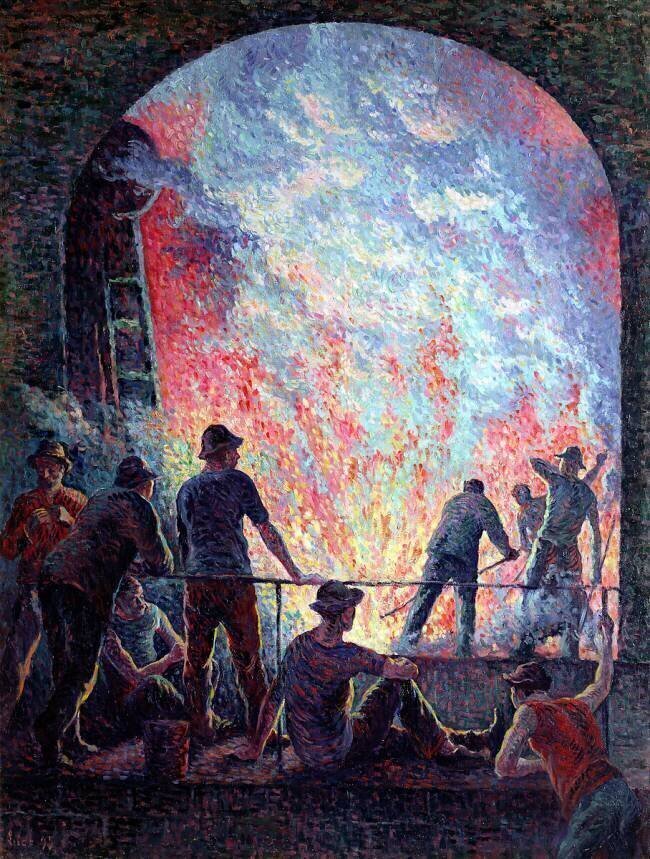 L'aciérie Maximilien Luce