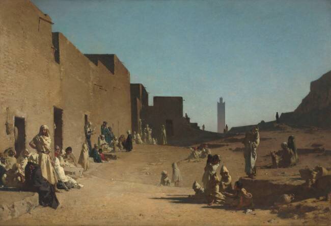 Laghouat, Sahara algérien Gustave Guillaumet
