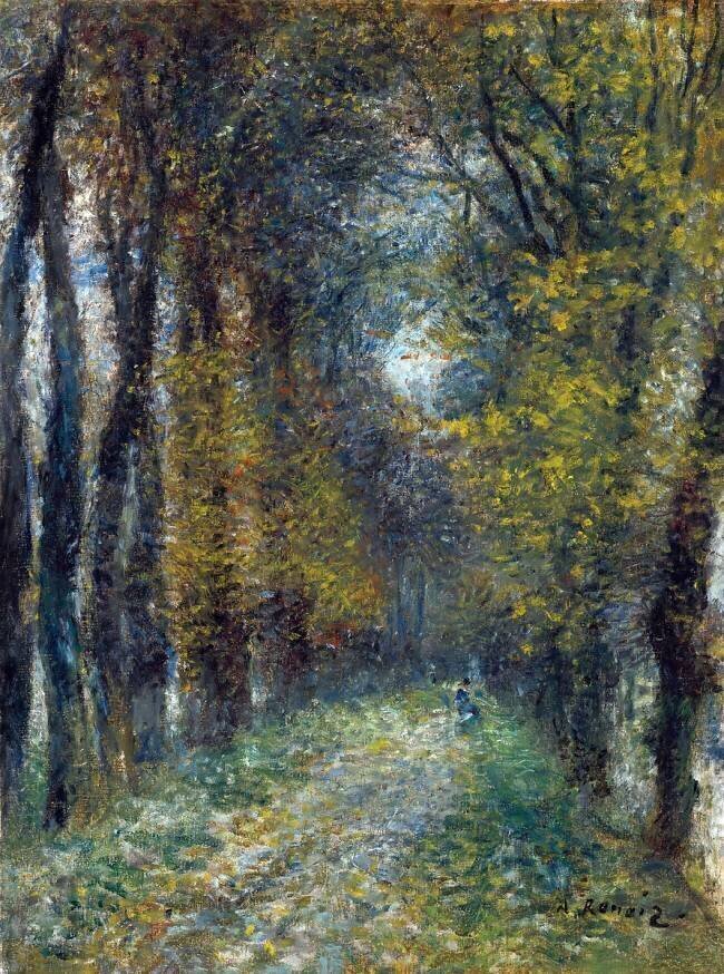 L'allée couverte Auguste Renoir