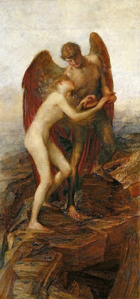 L'amour et la vie George Frederick Watts