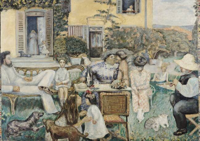 L'après-midi bourgeois Pierre Bonnard