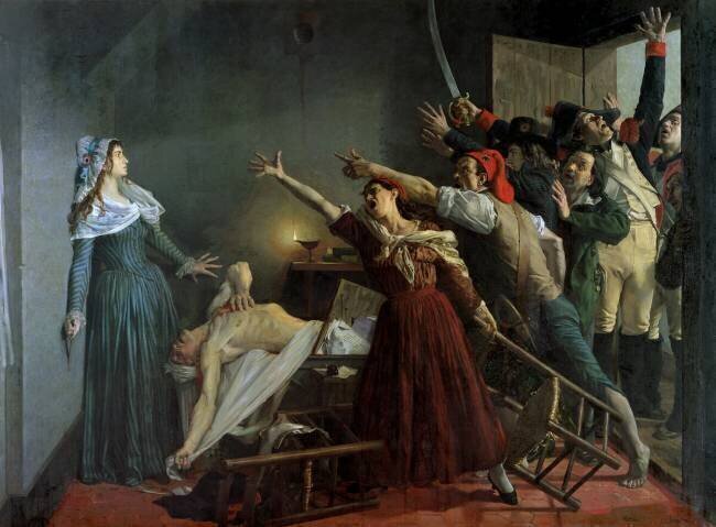 L'assassinat de Marat Jean Joseph Weerts