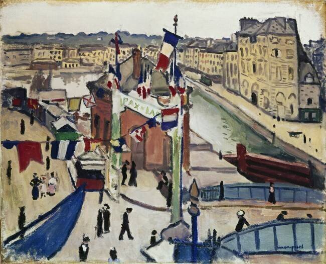 Le 14 juillet au Havre Albert Marquet