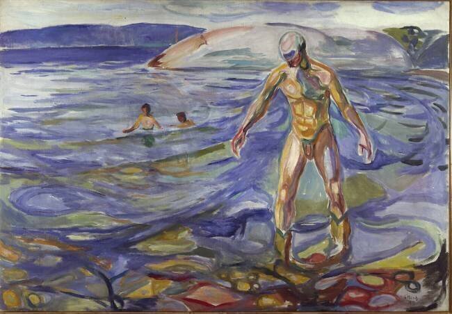 Le Baigneur Edvard Munch