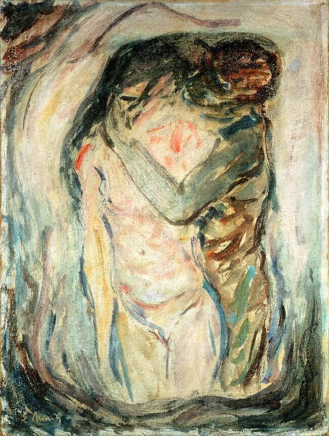 Le baiser Edvard Munch