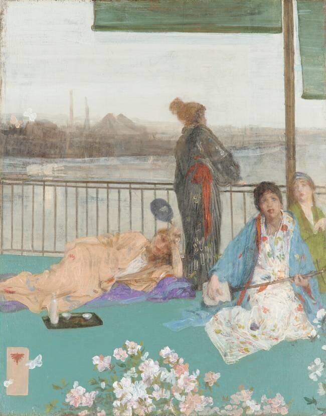 Le balcon James Abbott McNeill Whistler